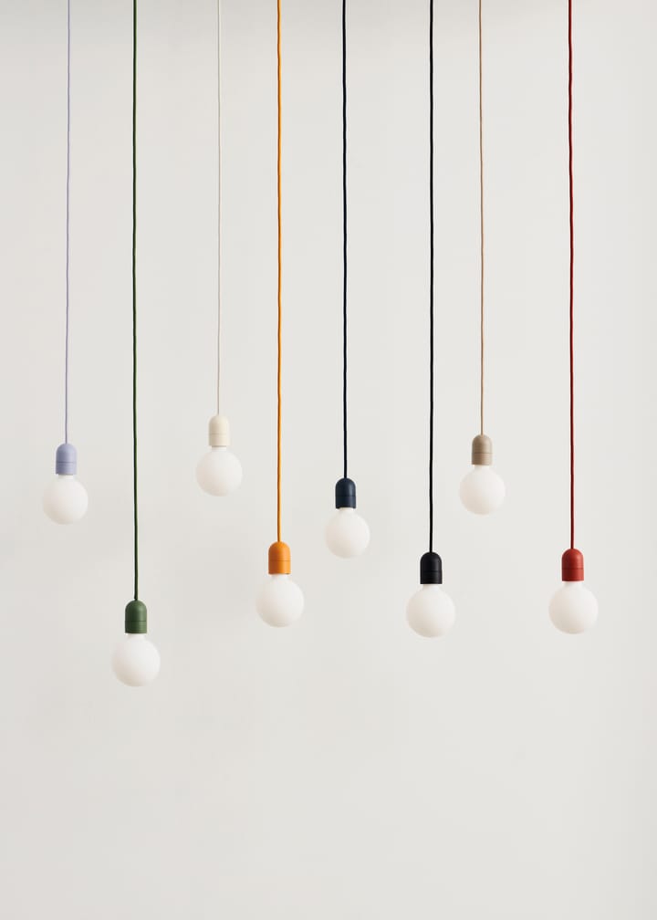 Common Pendant Cord set pendel Ø12 cm, Pastel lilac HAY