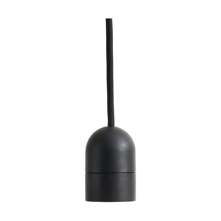 Common Pendant Cord set pendel Ø12 cm, Soft black HAY
