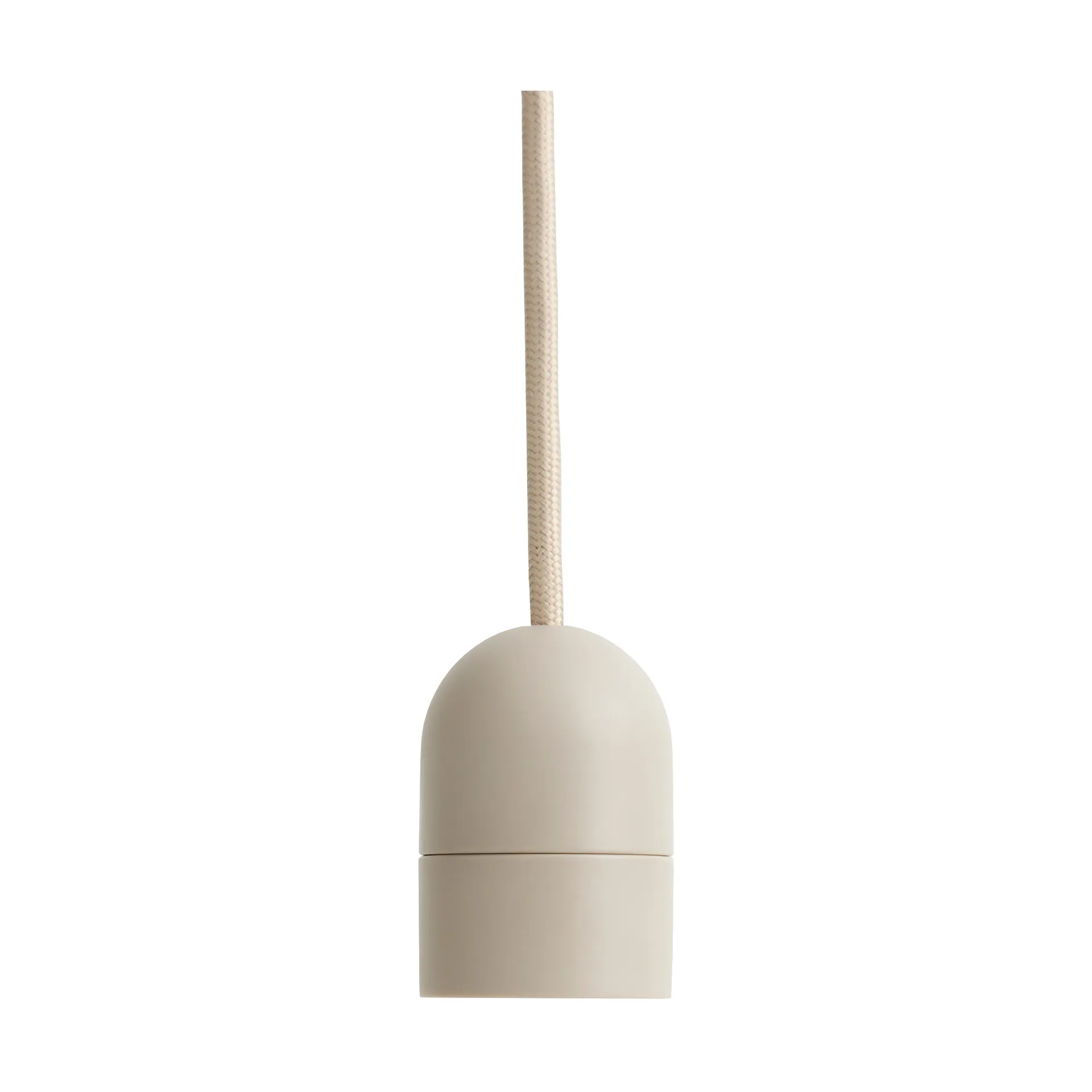 Common Pendant Cord set Pendelleuchte Ø12 cm, Beton grey HAY