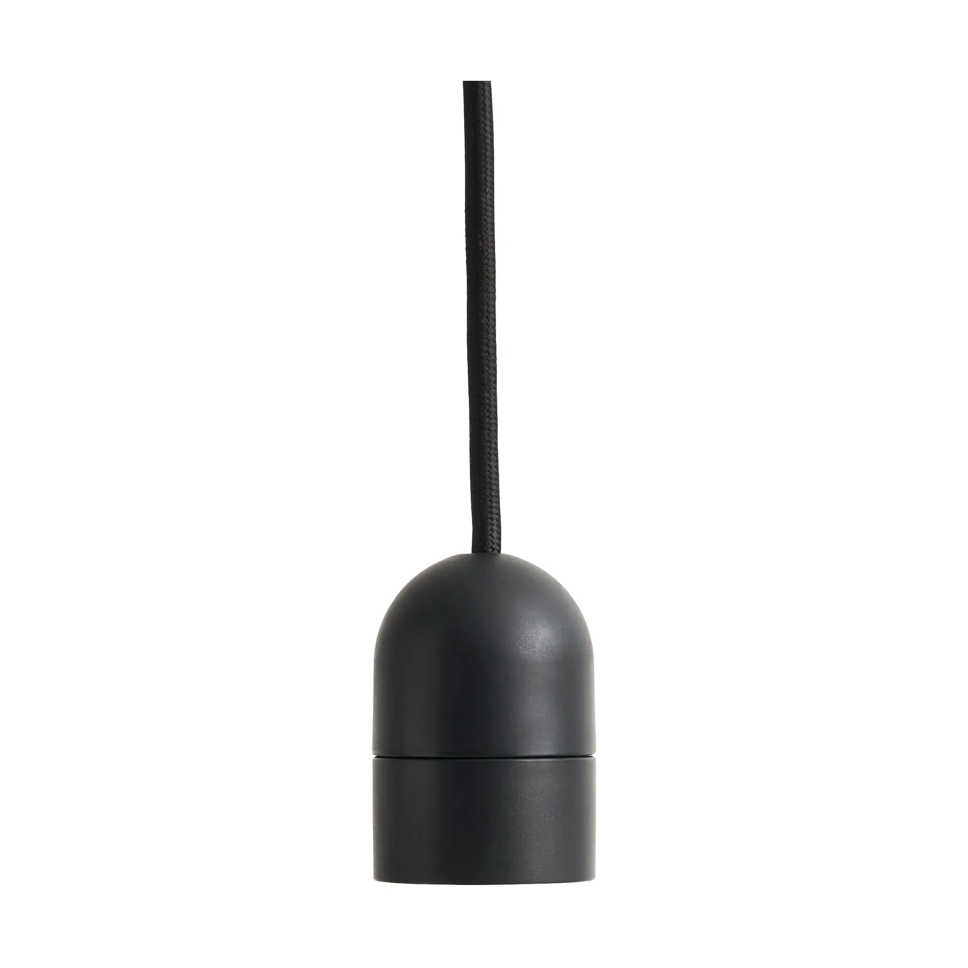 Common Pendant Cord set Pendelleuchte Ø12 cm, Soft black HAY