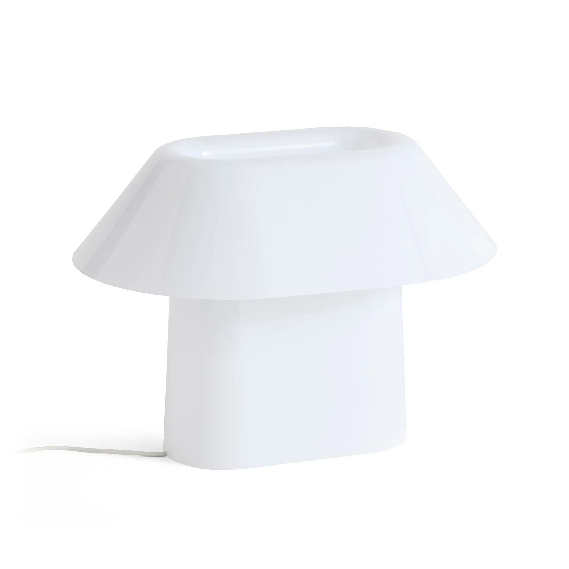 Drome Table Tischleuchte 31,5x22 cm, Opal acrylic HAY