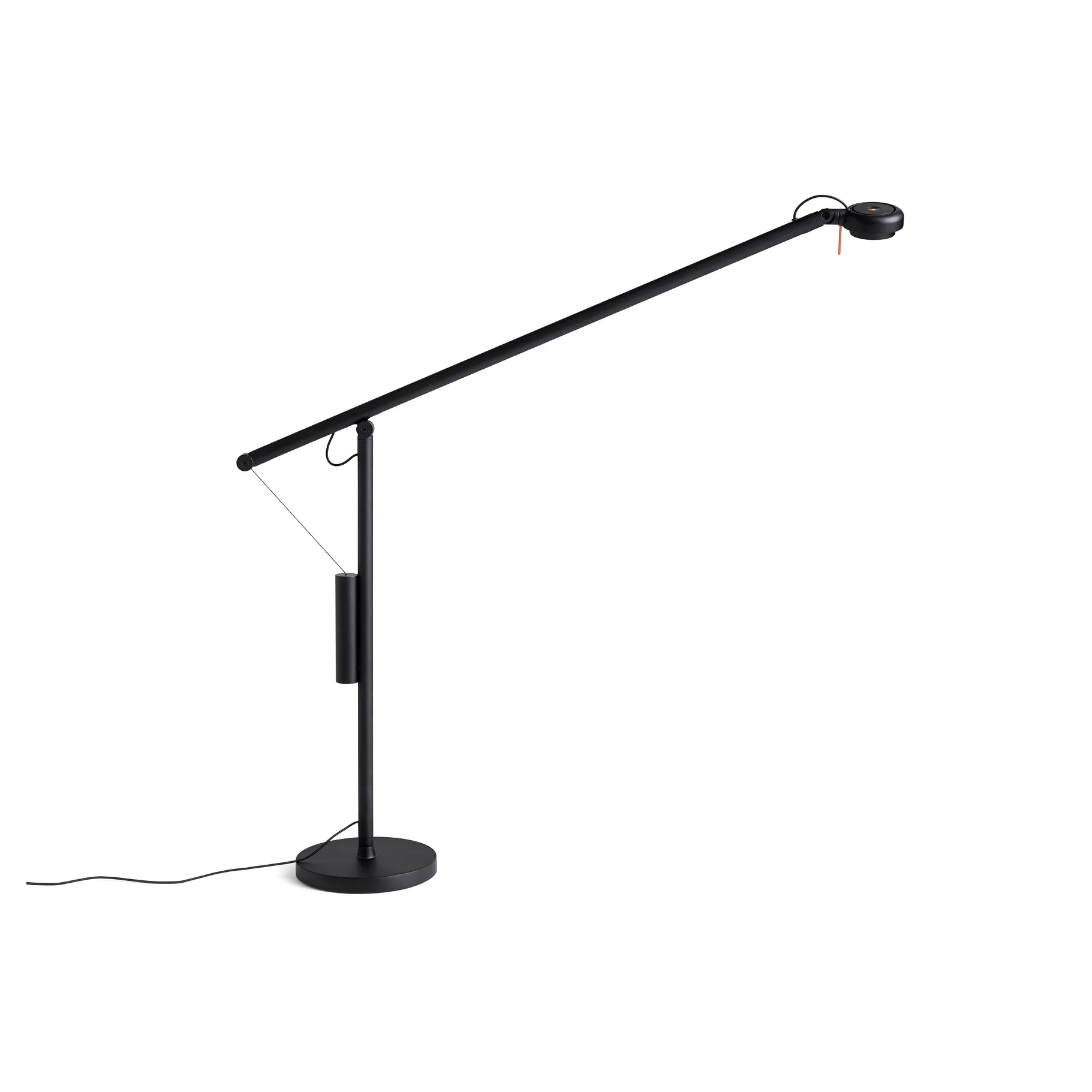 Fifty-Fifty table lamp, Soft black HAY