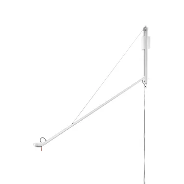 Fifty-Fifty Wandleuchte - Cream white - HAY