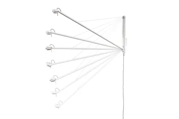 Fifty-Fifty Wandleuchte - Cream white - HAY