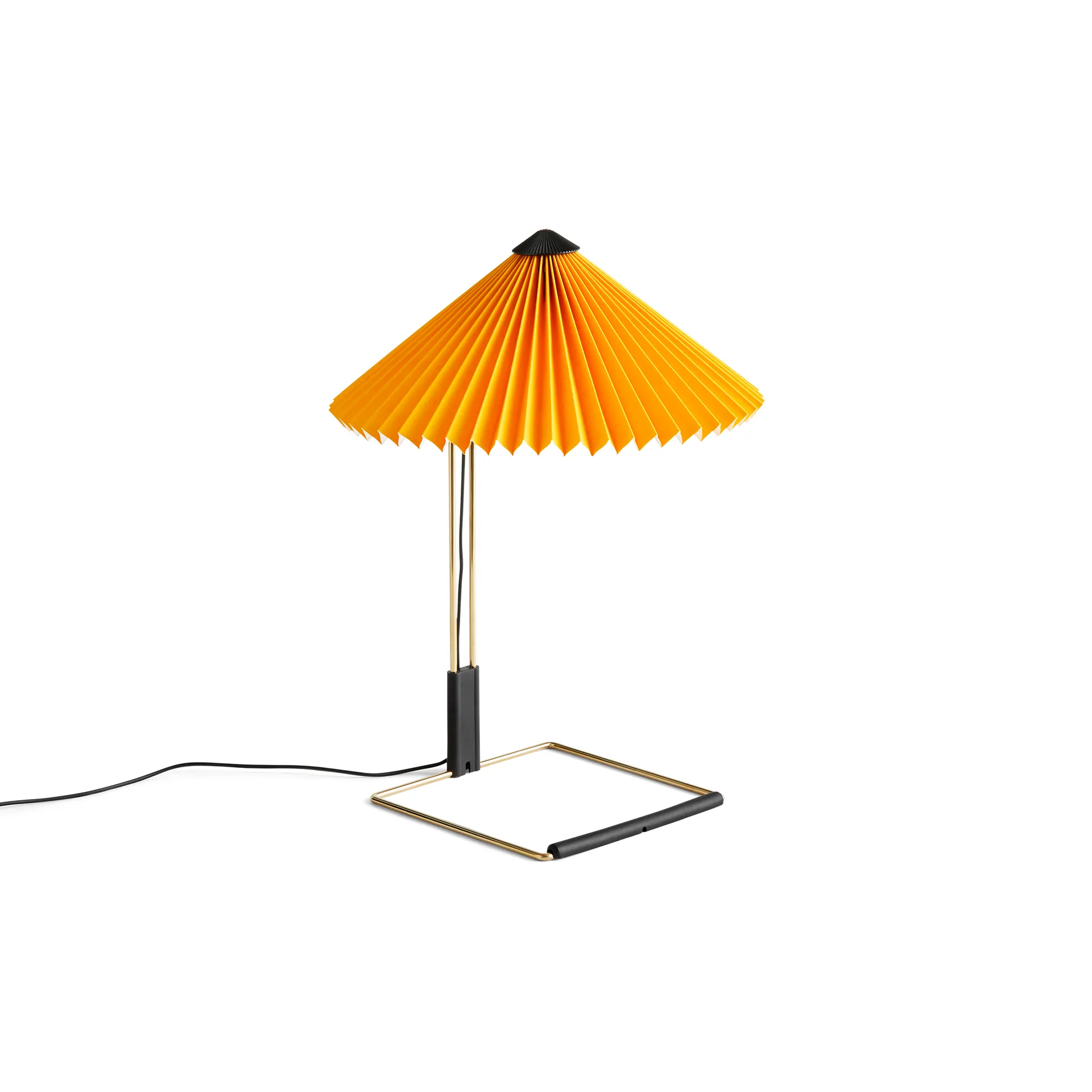 Matin table Tischleuchte Ø30cm, Yellow shade HAY