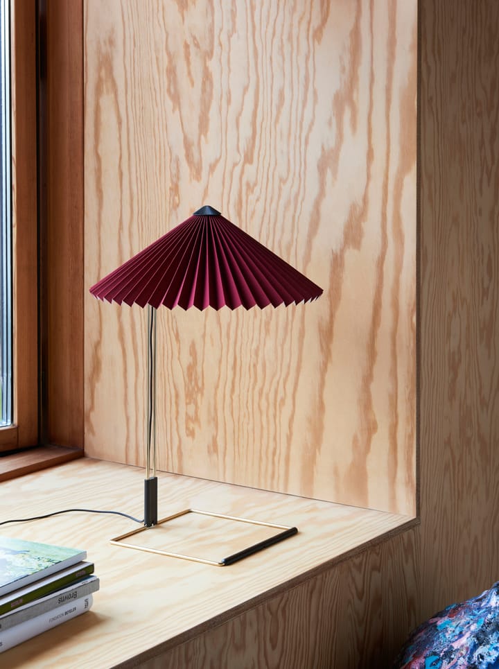 Matin table Tischleuchte Ø38cm, Oxide red shade HAY