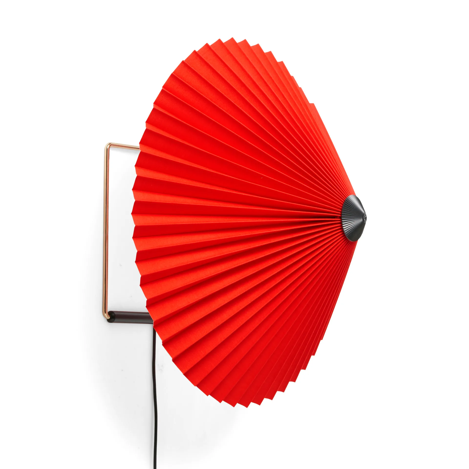 Matin wall Wandleuchte Ø38cm, Bright red shade HAY