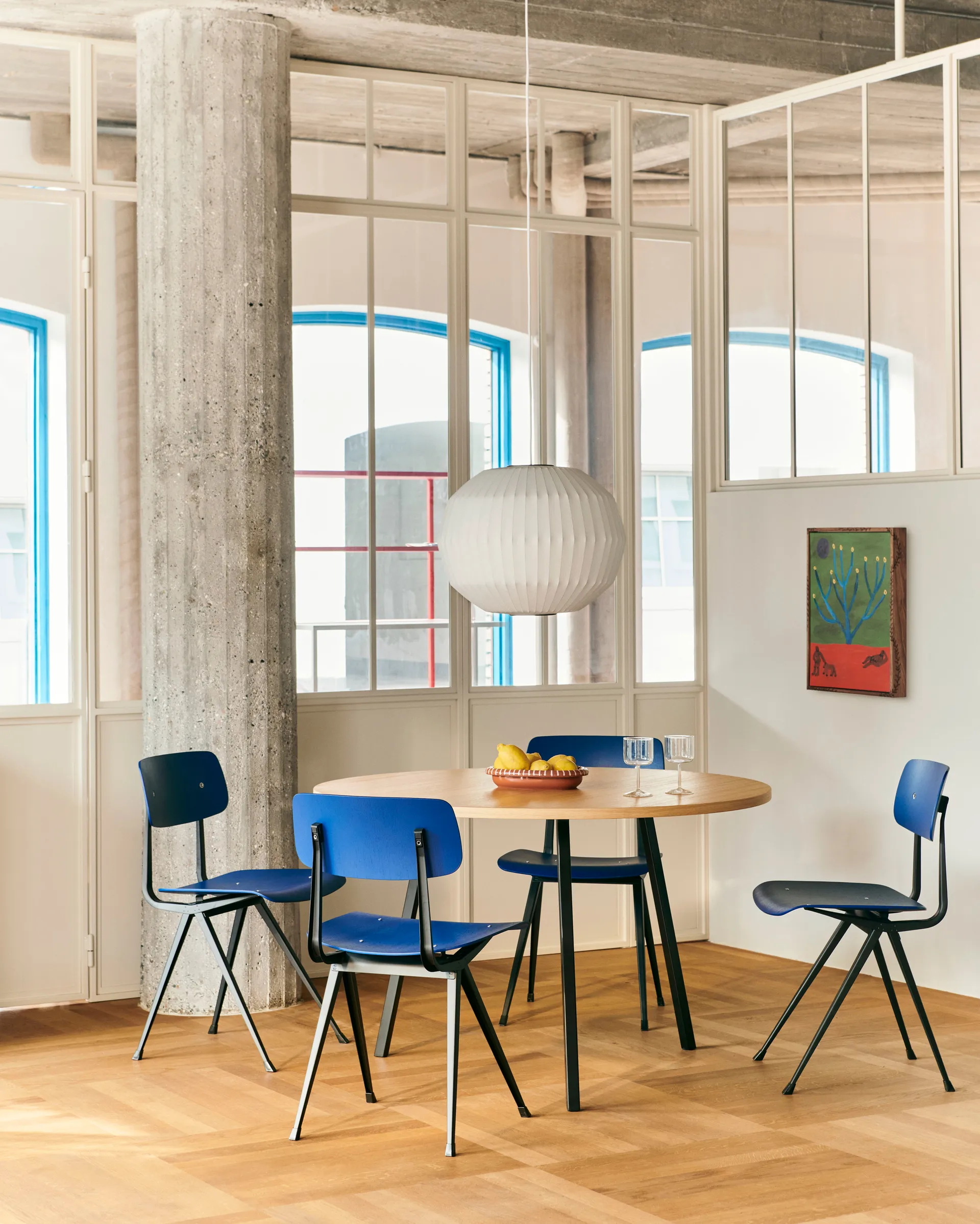 Nelson Bubble Angled sphere pendant S, Off white HAY