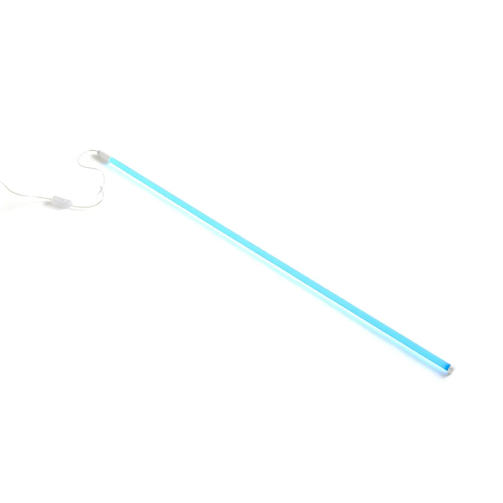 Neon Tube Slim Leuchtstofflampe 120cm, Blue, 120cm HAY
