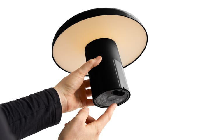 Pao Portable Tischleuchte, Soft black HAY