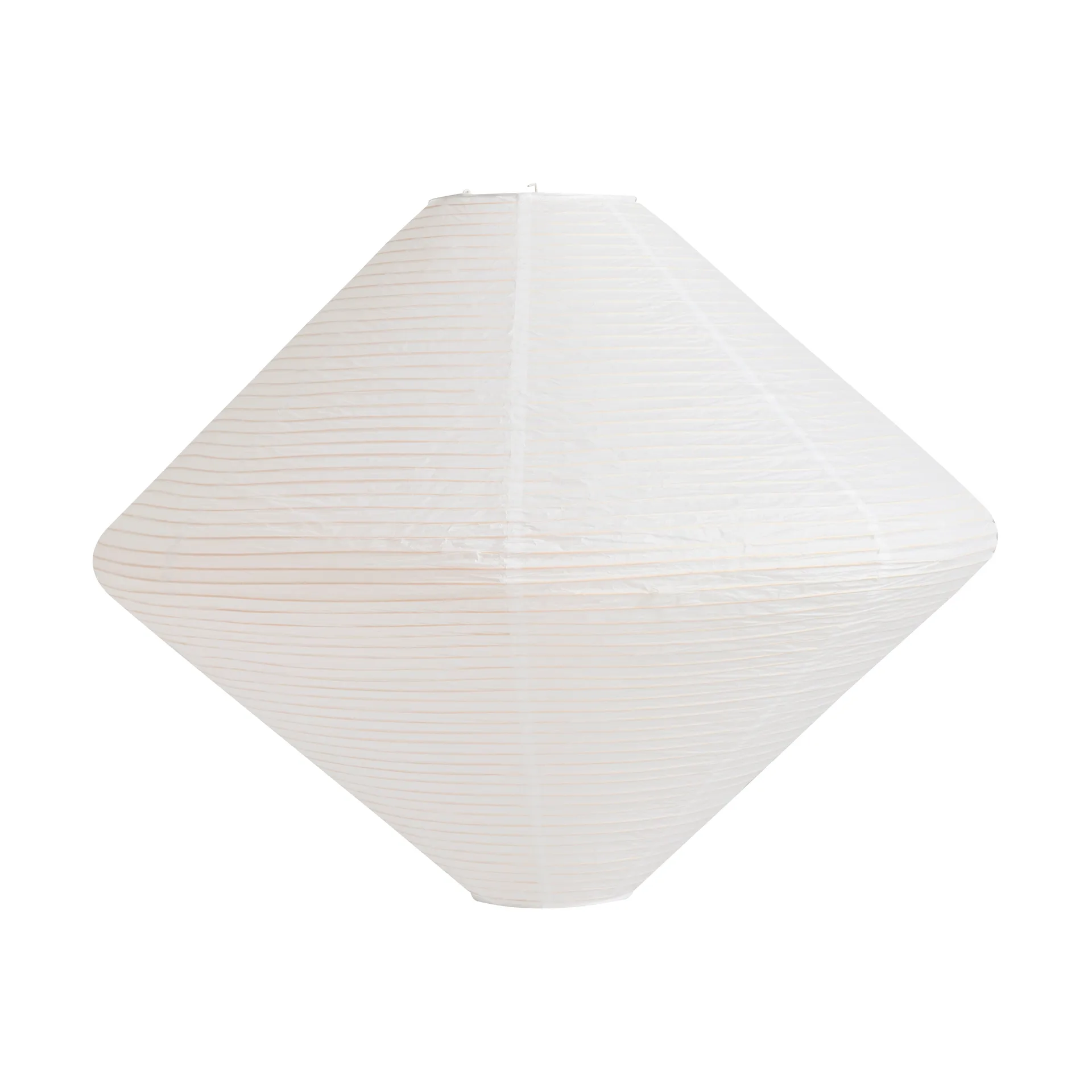 Paper Shade Diamond lampshade, Classic white, Ø60 cm HAY