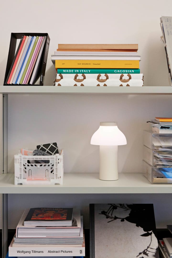 PC Portable table lamp, Cream white HAY