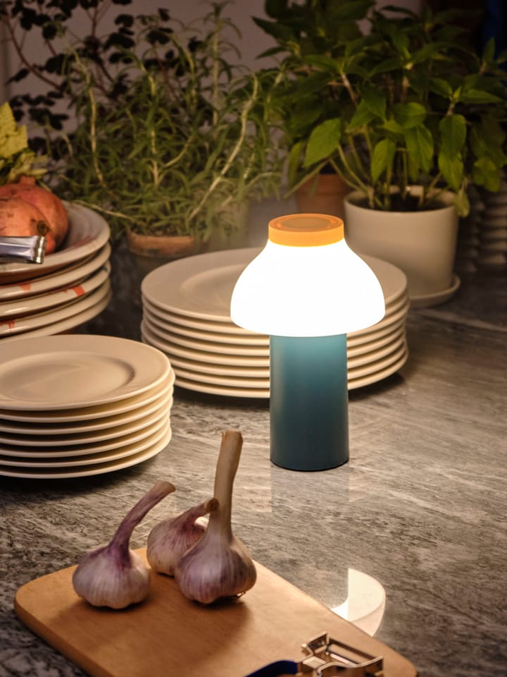 PC Portable table lamp, Ocean green HAY