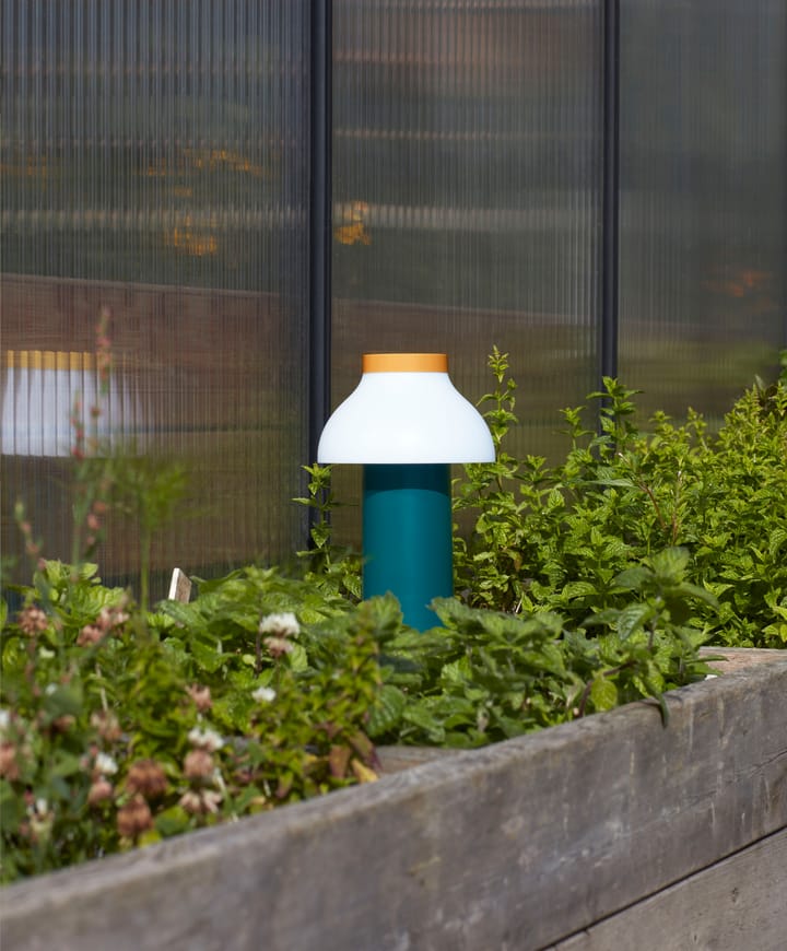 PC Portable table lamp, Ocean green HAY