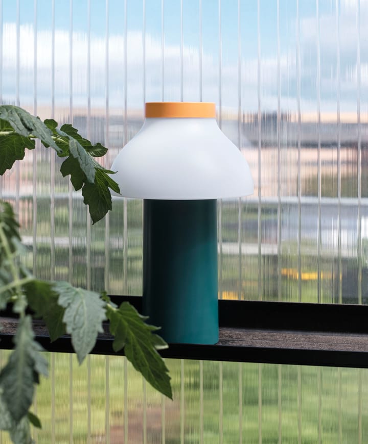PC Portable table lamp, Ocean green HAY