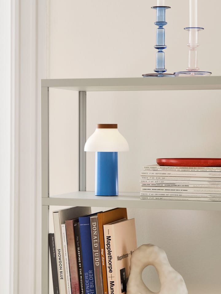 PC Portable table lamp, Sky blue HAY