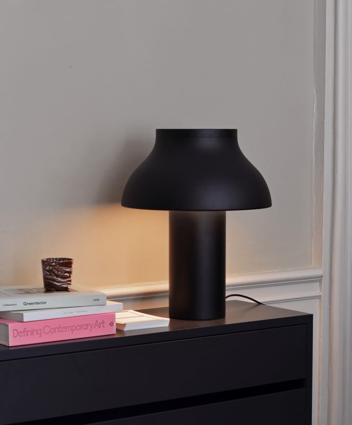 PC table table lamp L Ø40 cm, Soft black HAY