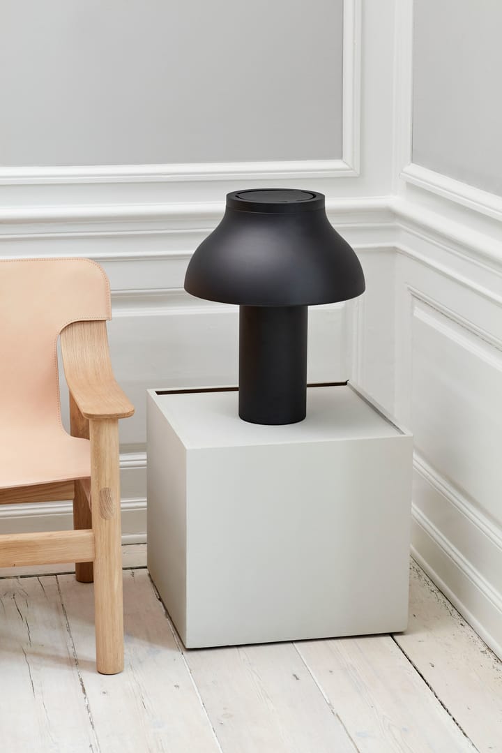 PC table table lamp L Ø40 cm, Soft black HAY