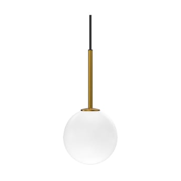 Ballon Pendelleuchte - Weiß-Messing - Herstal