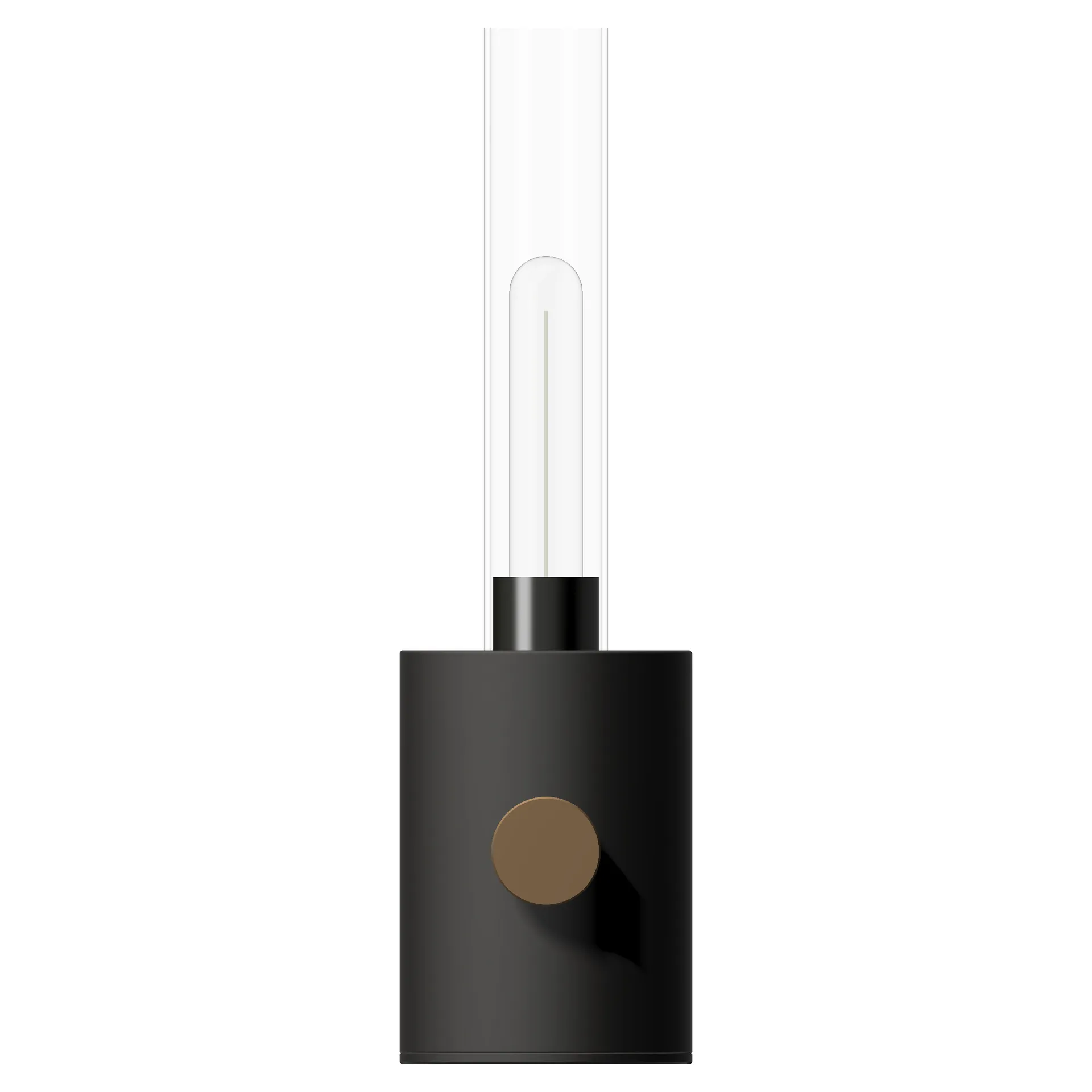 Harbor bordslampa small 28 cm, Mattsvart Herstal