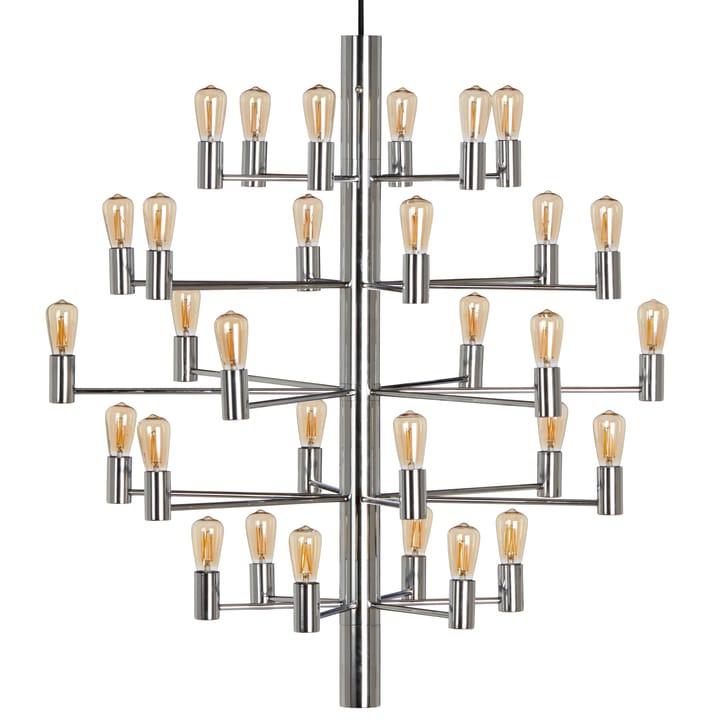 Manola 30 chandelier, Chrome Herstal