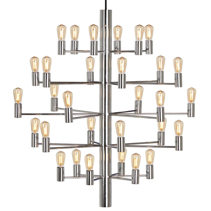 Manola 30 chandelier, Chrome Herstal