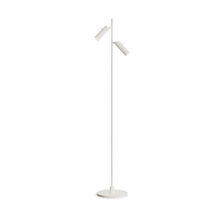 Pipeline floor lamp - Matte white, double - Herstal
