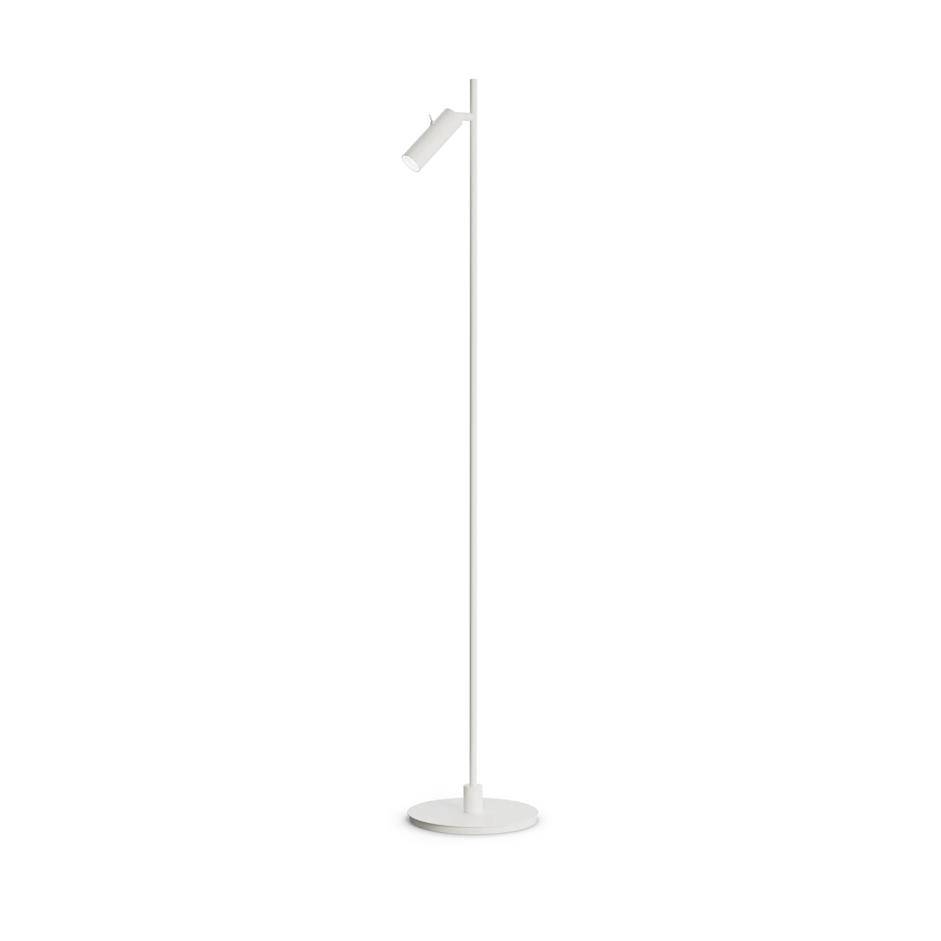 Pipeline floor lamp, Matte white Herstal