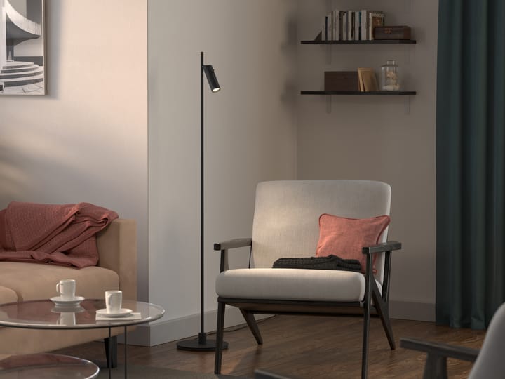Pipeline golvlampa, Mattsvart Herstal