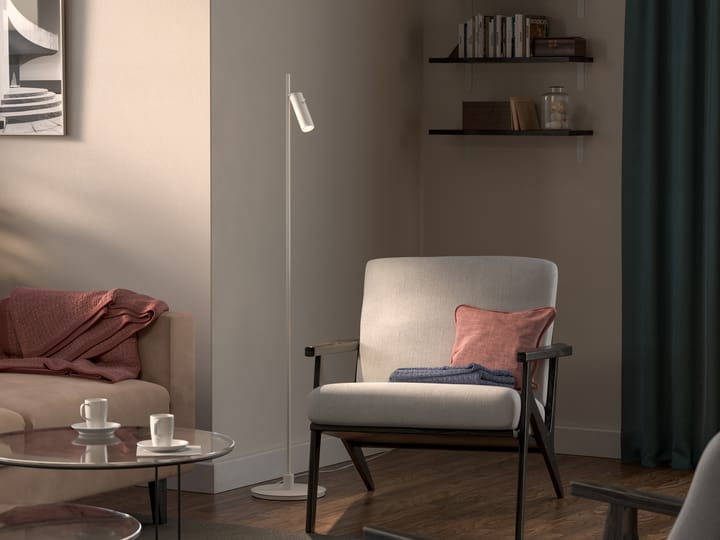 Pipeline golvlampa, Mattvit Herstal