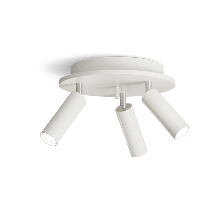 Pipeline spotlight rund 3 - Matte white - Herstal
