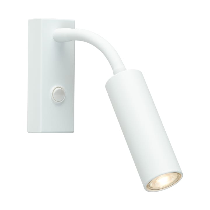Pipeline wall lamp - Matte white, flex - Herstal