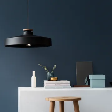 Street pendant lamp L - Matte black - Herstal