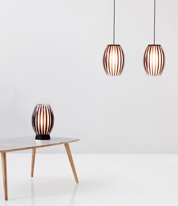 Tentacle table lamp M 34 cm - Black-Smoked - Herstal