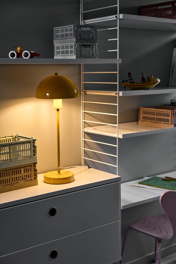 Vienda table lamp, Mango yellow Herstal