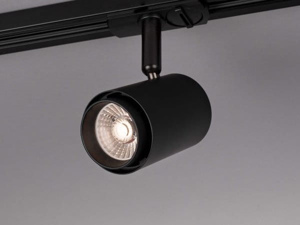 Focus tune tracklight micro 12,9 cm, Svart Hidealite