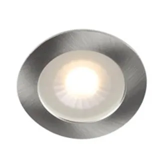 Hidealite 1202 downlight 12V, Borstat stål Hidealite