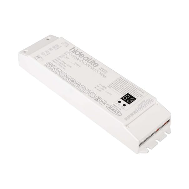 Hidealite LED-dimtrafo dali/push 12V - Vit - Hidealite