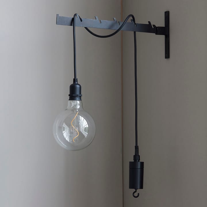 Coso batteriebetriebene Pendelleuchte, Schwarz House Doctor
