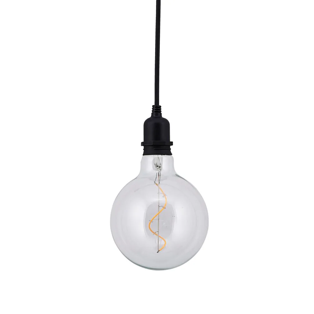 Coso battery-driven ceiling lamp, black House Doctor