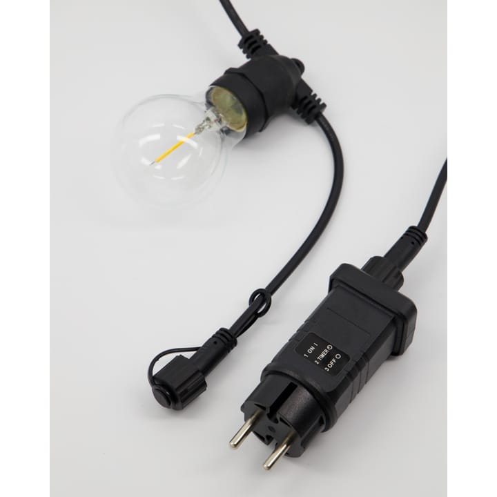 House Doctor light garland 840 cm, Black House Doctor