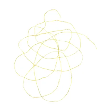 House Doctor light string 10 meters 80 lights - Brass - House Doctor