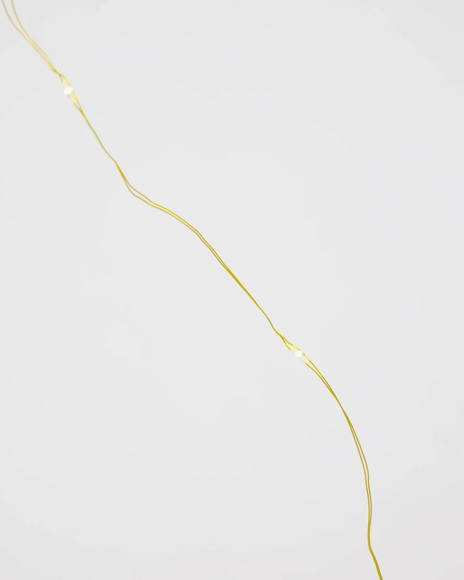 House Doctor light string 10 meters 80 lights, Brass House Doctor