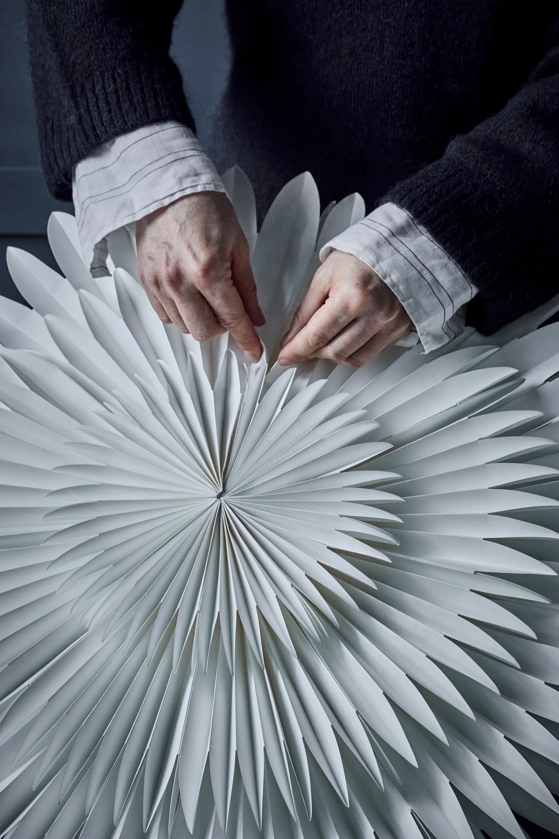 Layer julstjärna Ø60 cm, Vit House Doctor