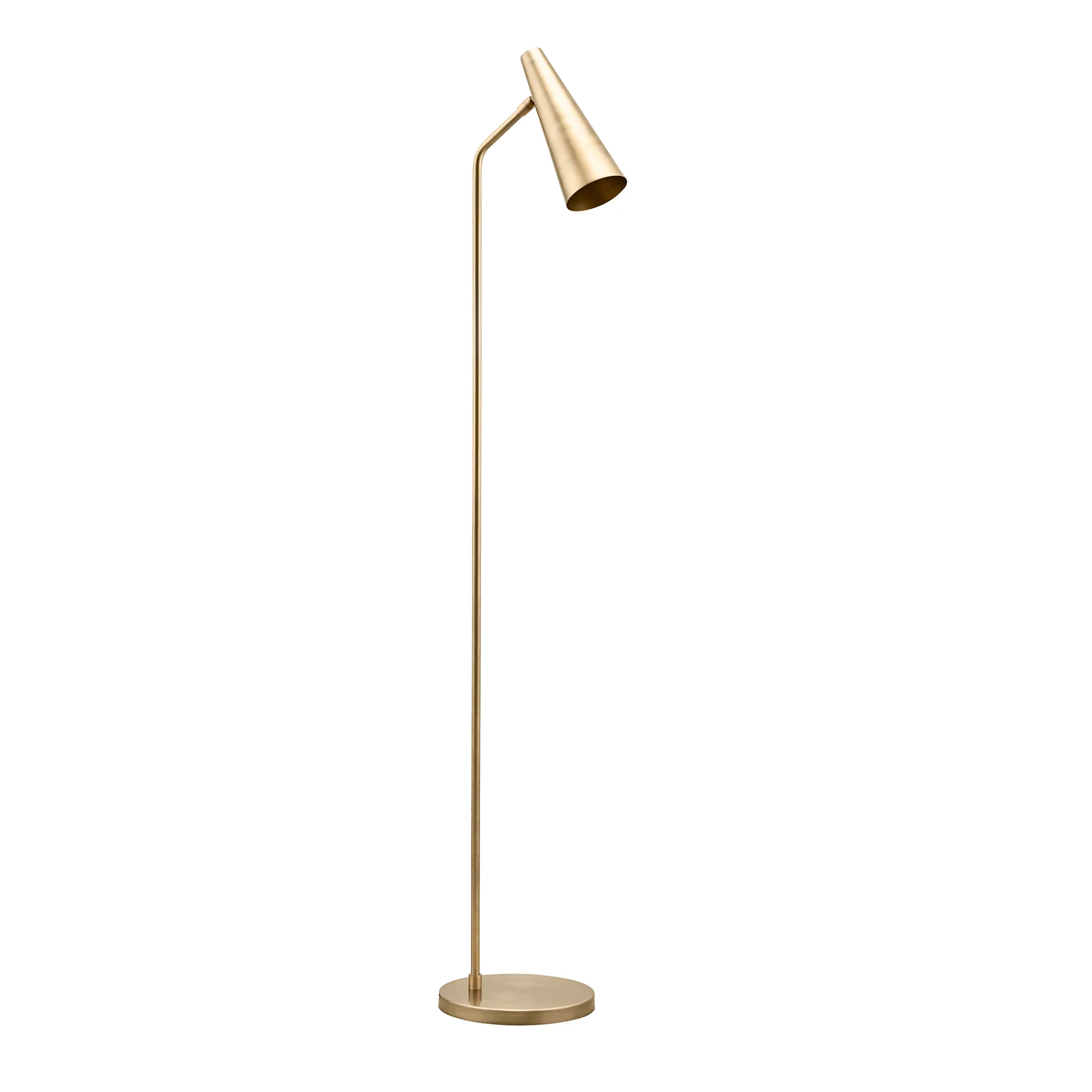 Precise floor lamp, brass House Doctor