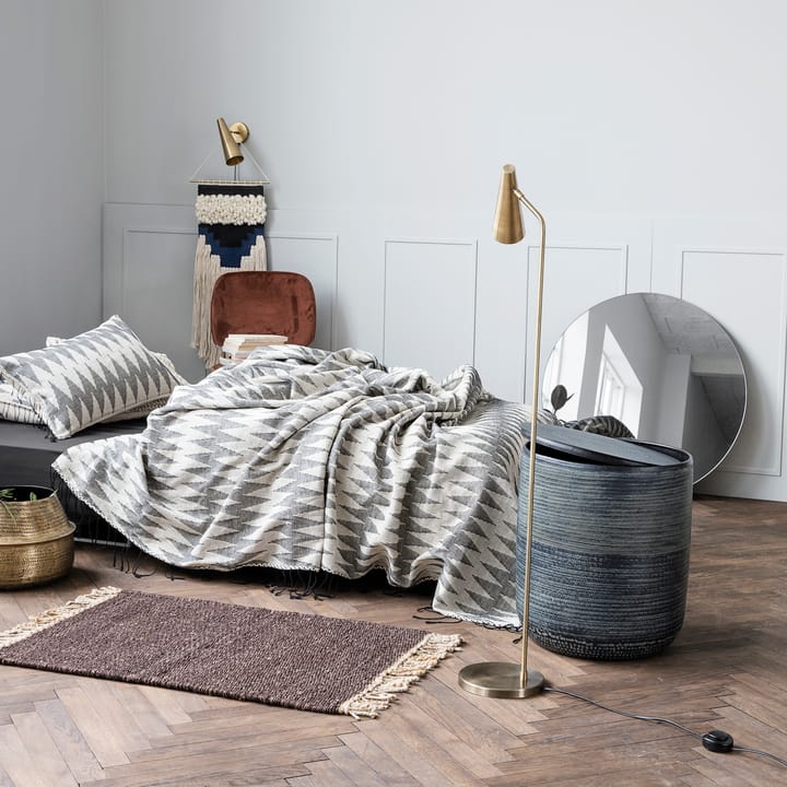 Precise floor lamp, brass House Doctor