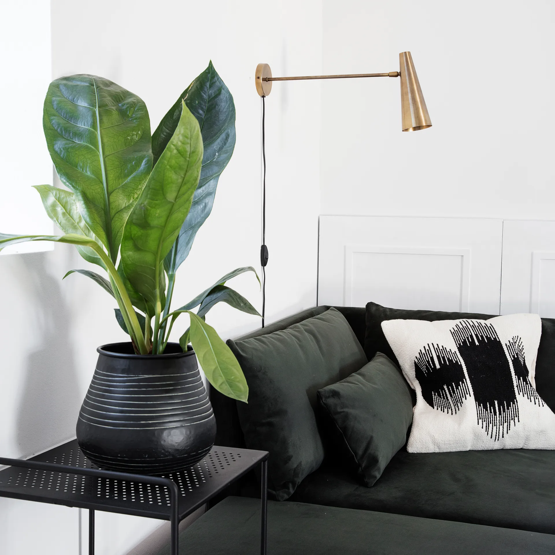 Precise vägglampa mässing, 47 cm House Doctor