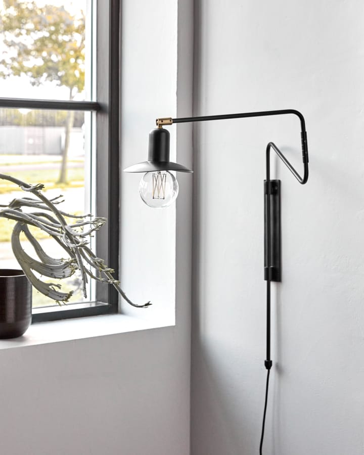 Swing Wandleuchte, Schwarz House Doctor