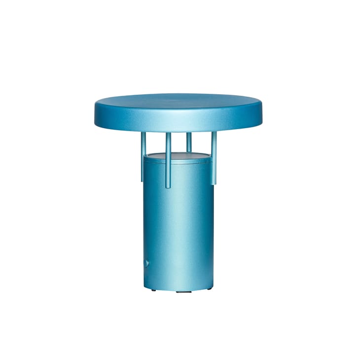 BringMe mini portable table lamp - Metallic turquoise - Hübsch