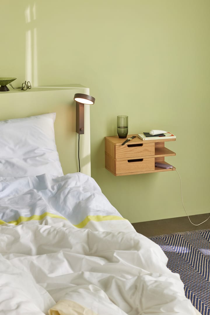 Crea vägglampa, Brown Hübsch Interior